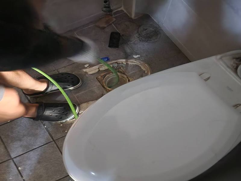 안산 변기막힘 작업사례 2