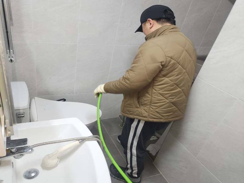 안산 변기막힘 작업사례 8
