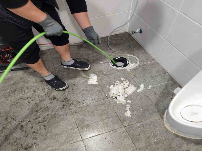 안산 변기역류 작업사례 4