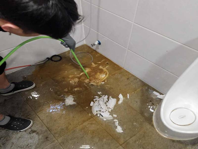 안산 변기역류 작업사례 5